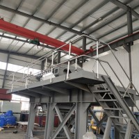 Custom steel structure platform fabrication with ISO Standard